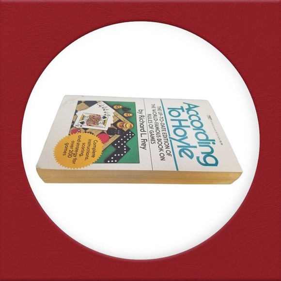 According to Hoyle: The Up-to-Date Edition of the World-Famous Book on Rules... - Picture 2 of 4